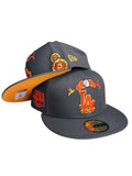 New Era Los Angeles Dodgers 2025 Dia de Los Muertos 59fifty Fitted Cap