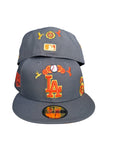 New Era Los Angeles Dodgers 2025 Dia de Los Muertos 59fifty Fitted Cap