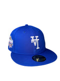 New Era Los Angeles Dodgers Upside Down Logo 40th Anniversary Patch Gray UV 59fifty Fitted Cap