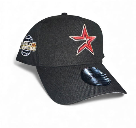 New Era Houston Astros 2005 World Series Patch A-frame 9forty Snapback Cap