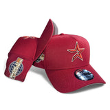 New Era Houston Astros 2005 World Series Patch A-frame 9forty Snapback Cap