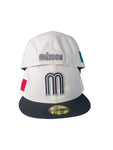 New Era México Béisbol Two Tone Chrome White /Black 59fifty Fitted Cap