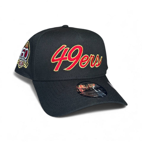 New Era San Francisco 49ers 60th Season Patch 9forty A-frame Snapback Cap
