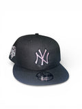 New Era New York Yankees 2000 WS Patch Pink 9fifty Snapback Cap