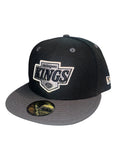 New Era Los Angeles Kings 2tone Black/Graphite 59fifty Fitted Cap