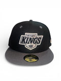 New Era Los Angeles Kings 2tone Black/Graphite 59fifty Fitted Cap