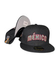 New Era Mexico Beisbol Script Gallo Patch 59fifty Fitted Cap