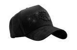 Rude Awakenings Tripple Black Crystals Snapback Cap