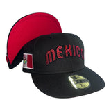 New Era México Béisbol Script Flag Patch 59fifty Fitted
