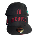 New Era México Béisbol Script Flag Patch 59fifty Fitted