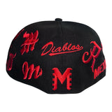 New Era Diablos Rojos del Mexico All Over 59fifty Fitted Cap