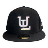 New Era MX Union Laguna Black and White LMB 59fifty Fitted Cap