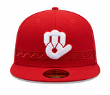 New Era Diablos Rojos del México LMB Juego de Estrellas 2025 Fangear 59fifty Fitted Cap