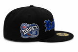 New Era Las Vegas Raiders Draft 1998 Patch Navy Metallic Edition 59fifty Fitted Cap