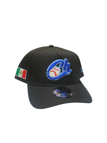 New Era Charros de Jalisco Mexico Flag Patch 9forty A-frame Snapback Cap