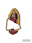 Thehatdog1 Virgen de Guadalupe Frame Pin