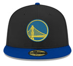 New Era Golden State Warriors Two Tone 59fifty Fitted Cap