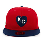 Rings and Crwns Kansas City Monarchs Fitted Cap