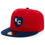 Rings and Crwns Kansas City Monarchs Fitted Cap