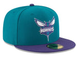 New Era Charlotte Hornets Two Tone 59fifty Fitted Cap