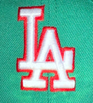 New Era Los Angeles Dodgers Mexico Flag Side Patch 59fifty fitted Cap