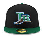 New Era Tampa Bay Rays Retro 59fifty Fitted Cap