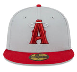 New Era Los Ángeles Ángels Metallic City Connect 59fifty Fitted Cap