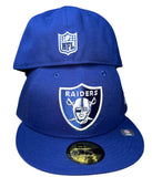 New Era Las Vegas Raiders Royal Blue 59fifty Fitted Cap