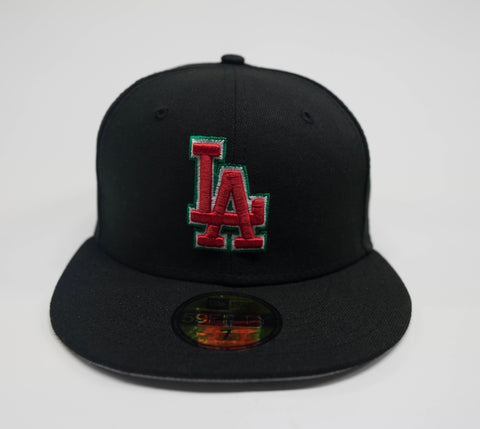 Los Angeles Dodgers Mexico Flag SnapBack Hat Pro-Standard Black
