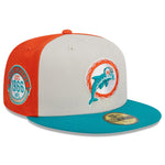 New Era Miami Dolphins 2024 Sideline Historic 59fifty Fitted Cap