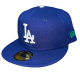 New Era Los Angeles Dodgers On-field Green UV 59fifty Fitted Cap