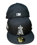 New Era Los Ángeles Ángels of Anaheim Black and White 2010 ASG SP Gray UV 59fifty Fitted Cap