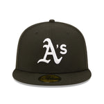 New Era Oakland Athletics Black & White 59fifty Fitted Cap