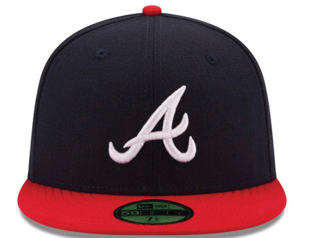 New Era Atlanta Braves  Two Tone On-field 59fifty Fitted Cap
