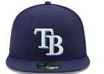 New Era Tampa Bay Rays On-field 59fifty Fitted Cap