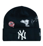 New Era New York Yankees Navy Identity Cuffed Knit Beanie