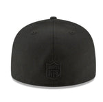 New Era Dallas Cowboys Blacked Out 59fifty Fitted Cap