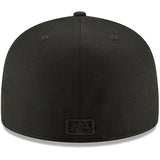 New Era Atlanta Braves Blacked Out 59fifty Fitted Cap
