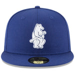 New Era Chicago Cubs Cooperstown Collection Gray UV 59fifty Fitted Cap