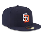 New Era San Diego Padres Cooperstown Collection Wool 59fifty Fitted Cap