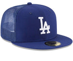 New Era Los Angeles Dodgers On-Field Mesh Back 59fifty Trucker Fitted Hat