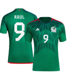 Adidas Mexico '22 Raul Jiminez #9 Home Jersey