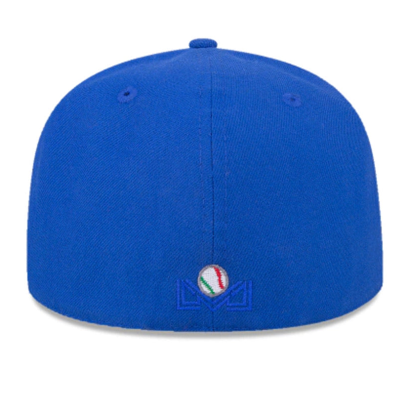 New Era 59Fifty Charros de Jalisco Game Fitted Hat Bright Royal Blue
