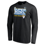 Fanatics Branded Los Angeles Rams Super Bowl LVI Champions Parade Celebration Long Sleeve T-Shirt