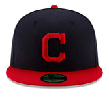 New Era Cleveland Indians Two Tone On-field 59fifty Fitted Cap