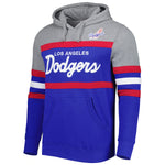 Mitchell and Ness Los Angeles Dodgers Head Coach Pullover Hoodie