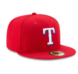 New Era Texas Rangers On-field 59fifty Fitted Cap