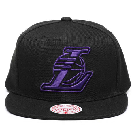 Mitchell and Ness Los Angeles Lakers 1960 Pro Crown Snapback Cap