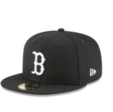 New Era Boston Red Sox Black & White 59fifty Fitted Cap