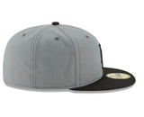 New Era Los Angeles Dodgers Storm Gray Basic 59fifty Fitted Cap
